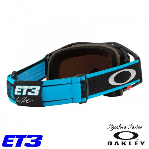 Maschera Oakley Airbrake Mx Eli Tomac Signature - Dark Grey