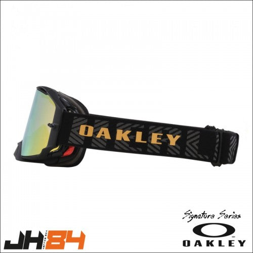 Maschera Mototcross/Enduro Oakley Airbrake MX Herlings Signatue - 24K Iridium