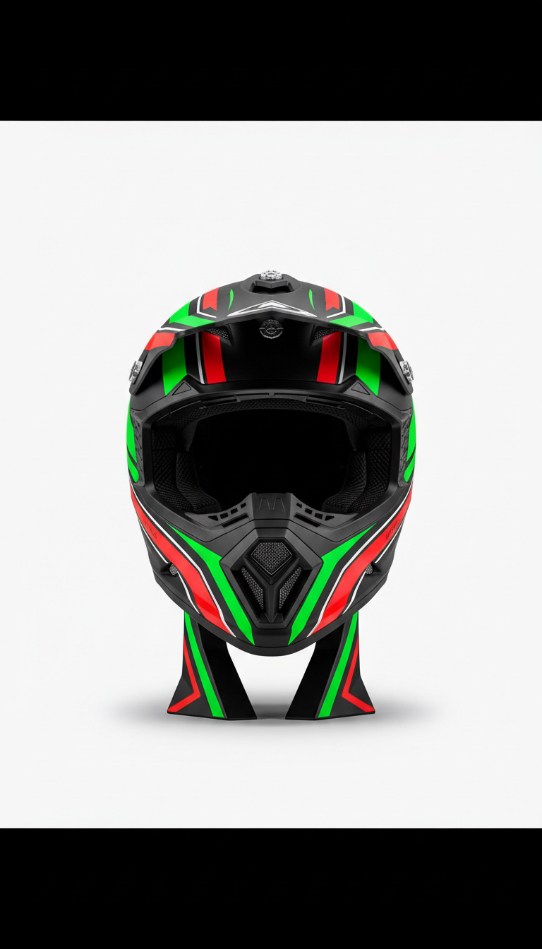 Casco MX Neon Apex con visiera anti-appannamento