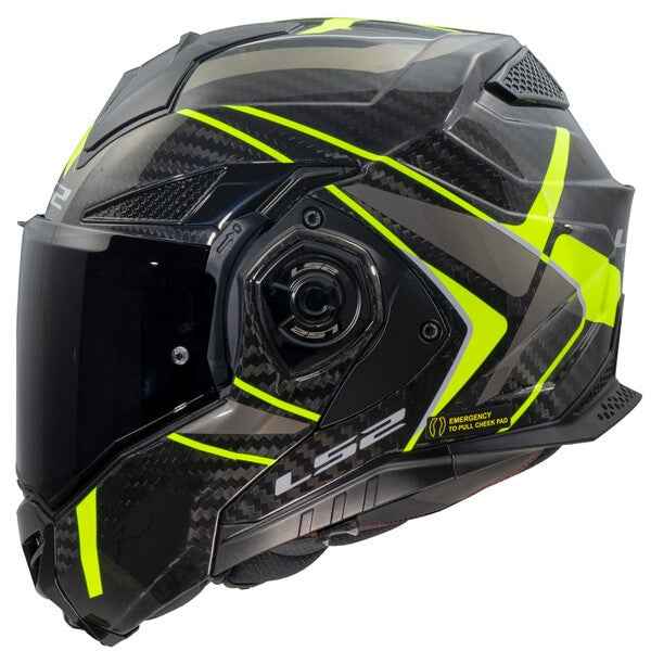 Casco LS2 Advant X Carbon modulare in fibra di carbonio