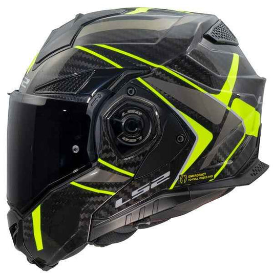 Casco LS2 Advant X Carbon modulare in fibra di carbonio