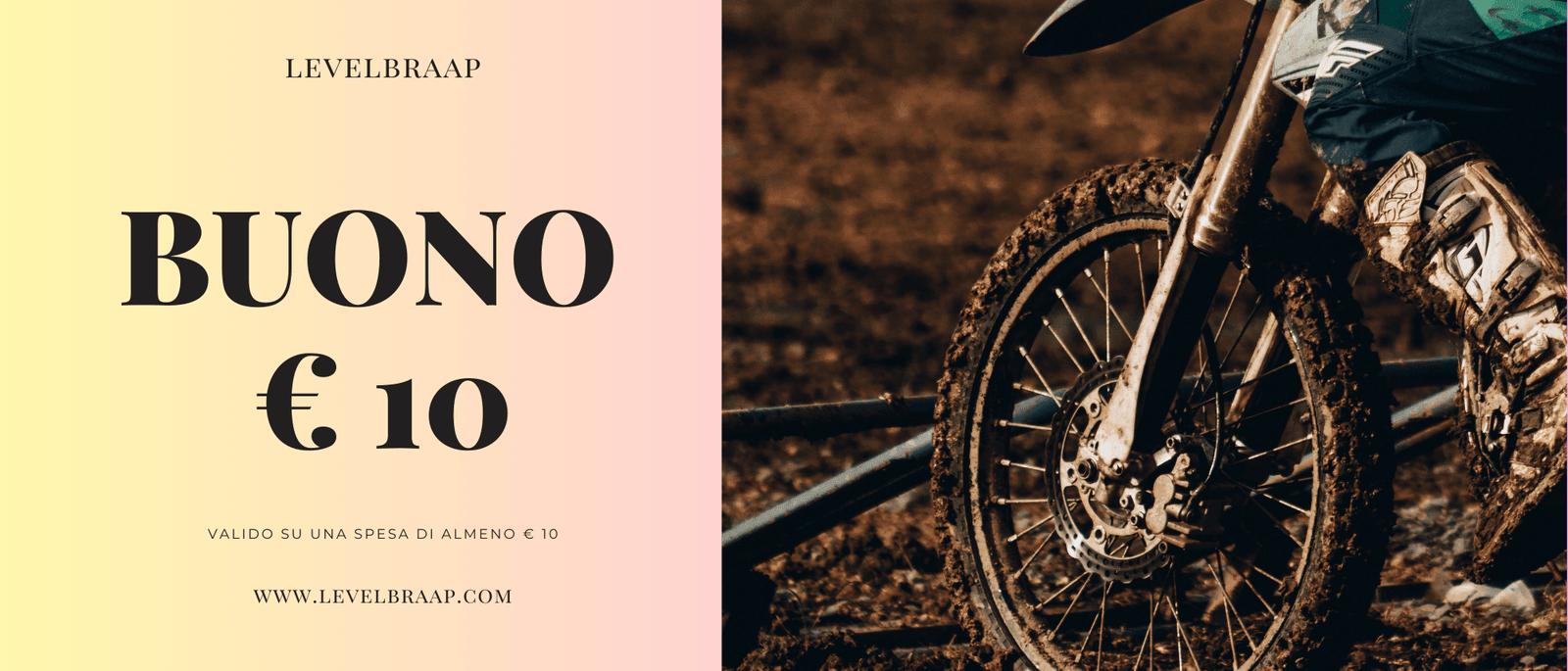 Buono regalo LEVELBRAAP - Levelbraap - Levelbraap -  -  - #tag1# - #tag2# - #tag3# - #tag4#