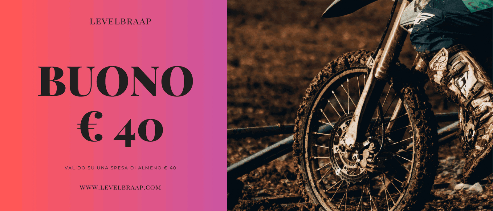 Buono regalo LEVELBRAAP - Levelbraap - Levelbraap -  -  - #tag1# - #tag2# - #tag3# - #tag4#