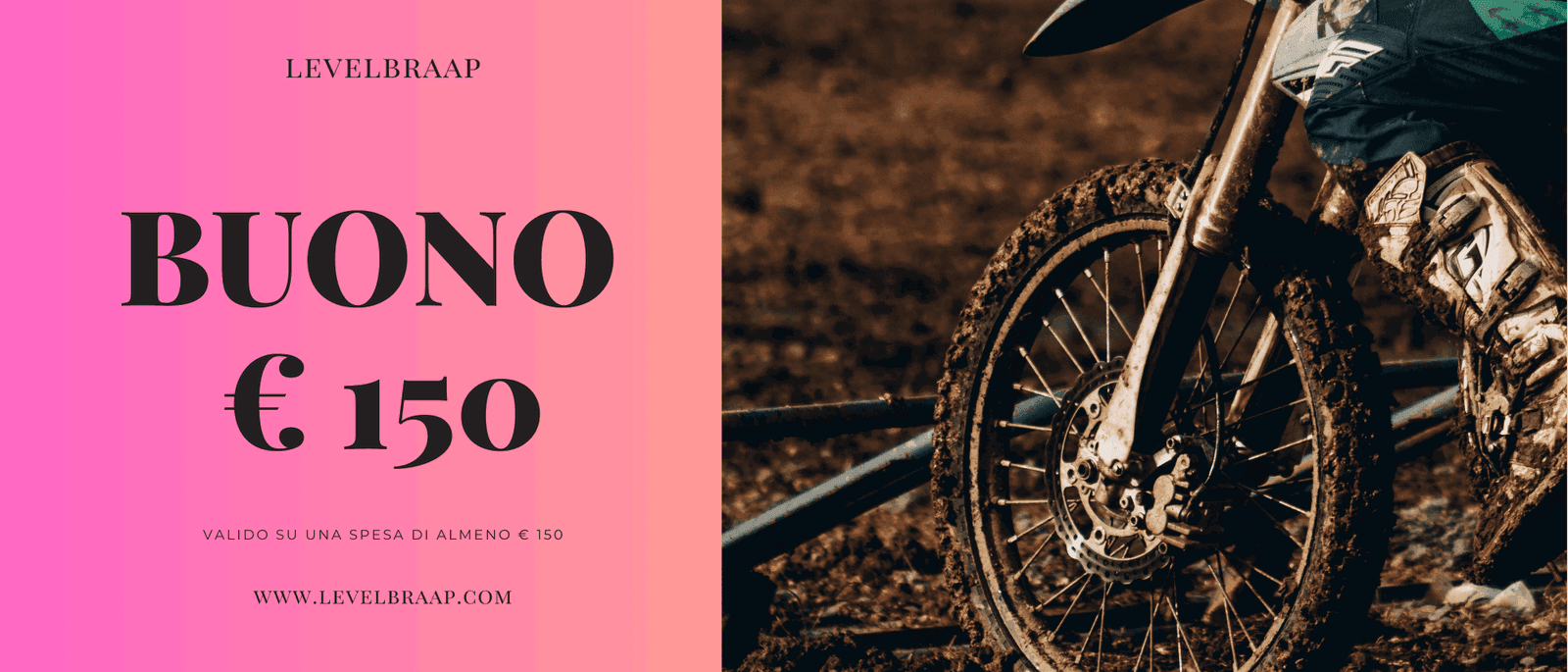 Buono regalo LEVELBRAAP - Levelbraap - Levelbraap -  -  - #tag1# - #tag2# - #tag3# - #tag4#