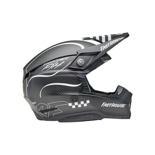 Casco Off Road Bell Moto-10 Spherical 2025 Fasthouse Raven Nero/Bianco - Levelbraap - Levelbraap - - - #tag1# - #tag2# - #tag3# - #tag4#