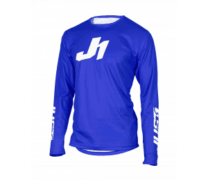 Maglia Off Road/Bici Just 1 Blu Bambino - Levelbraap Moto Off Road