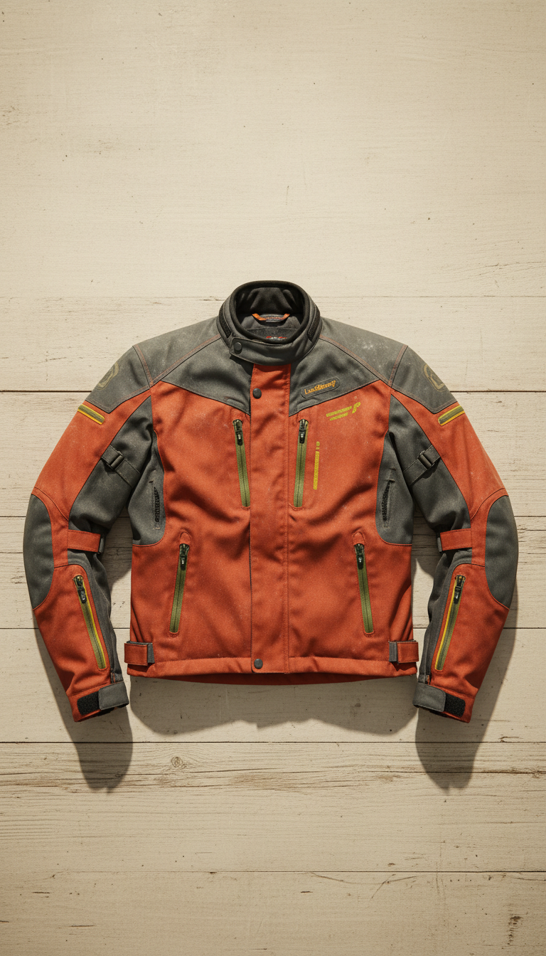 Giacca enduro con mesh traspirante