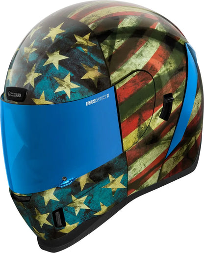 Casco Moto Integrale Icon Airform Old Glory