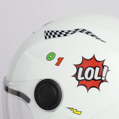 Casco Jet Bambino Acerbis Brezza Kid  Omologato ECE 22.06