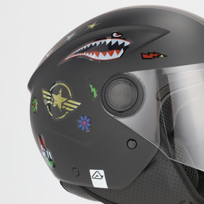 Casco Jet Bambino Acerbis Brezza Kid  Omologato ECE 22.06