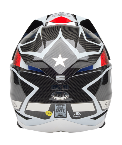 Bell Moto-10 Spherical Renen Crux 2 helmet black/white
