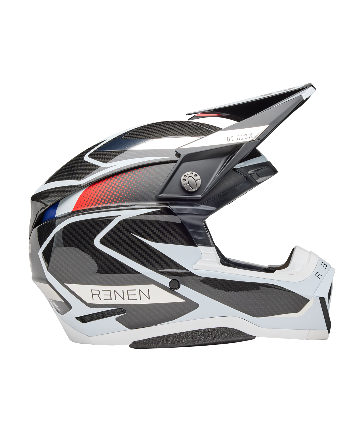 Bell Moto-10 Spherical Renen Crux 2 helmet black/white