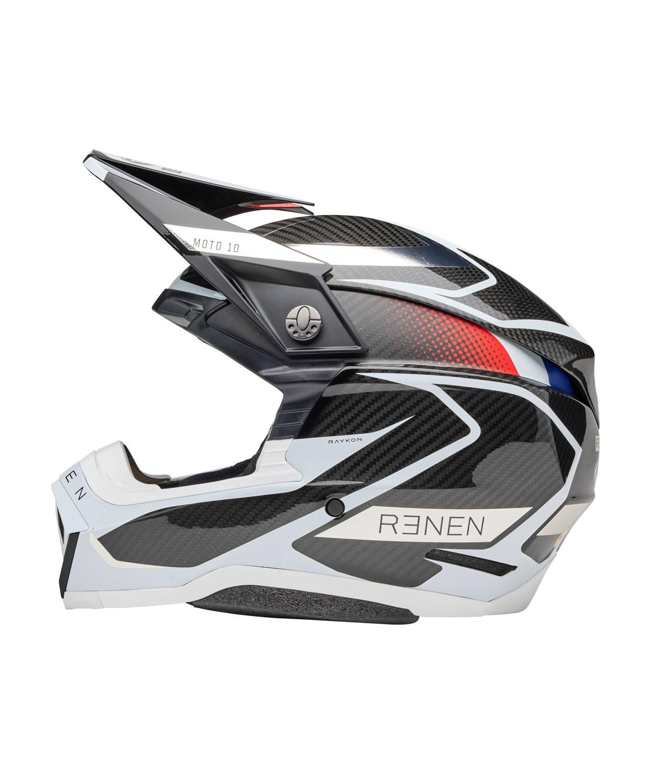 Bell Moto-10 Spherical Renen Crux 2 helmet black/white