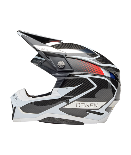 Bell Moto-10 Spherical Renen Crux 2 helmet black/white