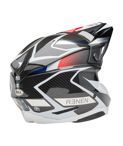 Bell Moto-10 Spherical Renen Crux 2 helmet black/white