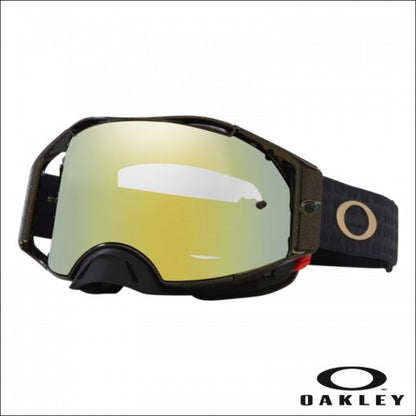 Maschera Motocross/Enduro Oakley Airbrake MX 50th Anniversary - 24K Iridium