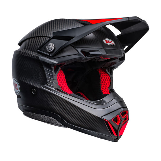 Casco Motocross/Enduro  Bell Moto 10 Spherical Nero/Rosso