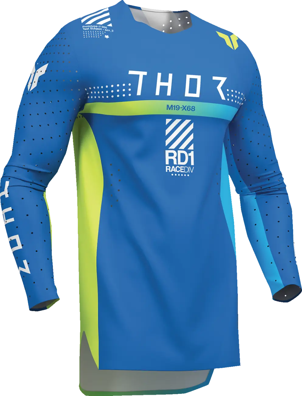 Completo Motocross Thor Sportmode Synth Blu Bambino