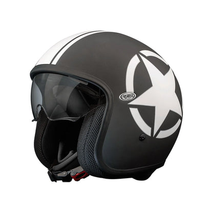Casco Jet Costum Vintage Premier  Star