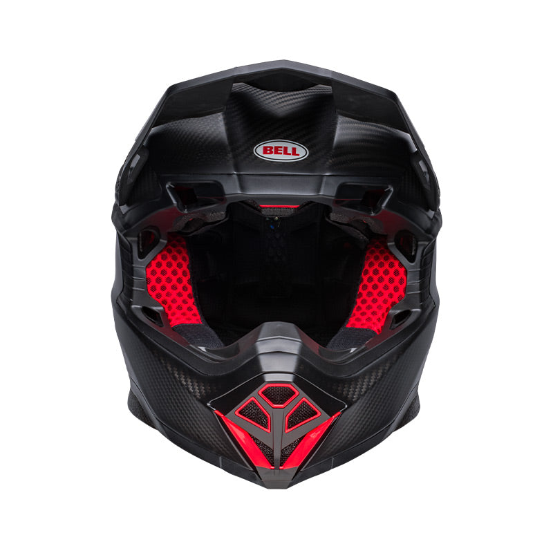 Casco Motocross/Enduro  Bell Moto 10 Spherical Nero/Rosso