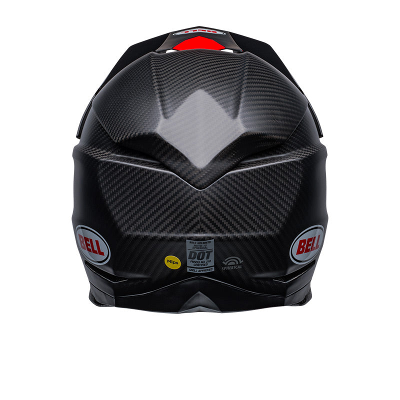 Casco Motocross/Enduro  Bell Moto 10 Spherical Nero/Rosso