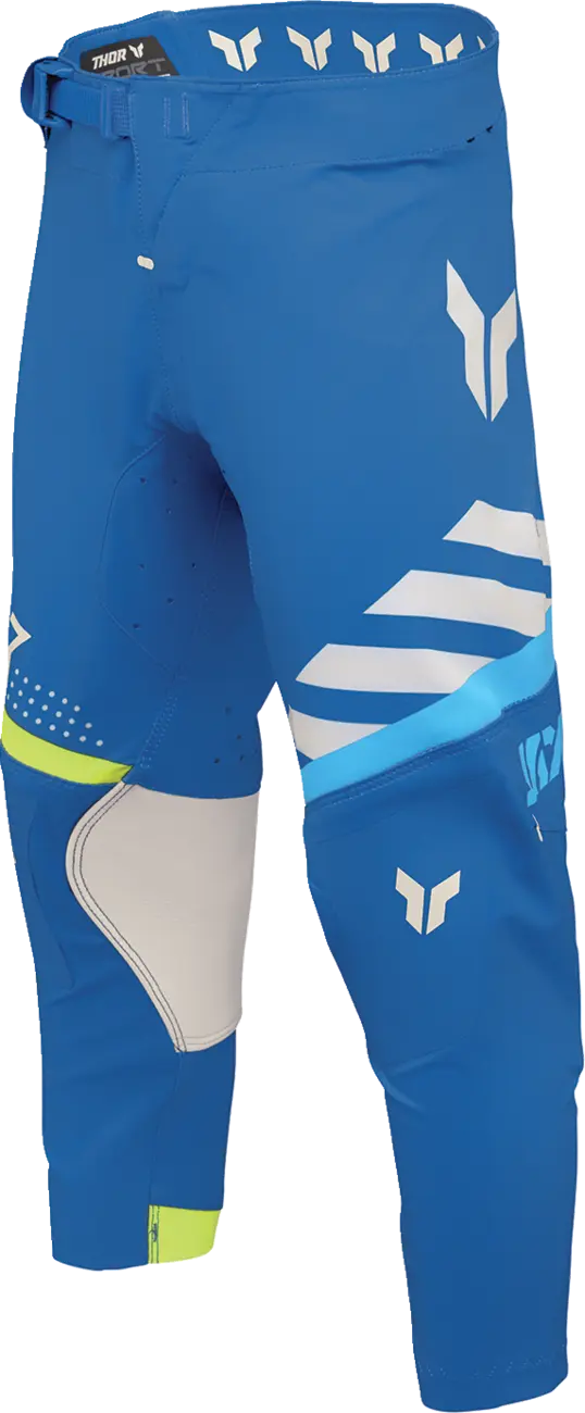 Completo Motocross Thor Sportmode Synth Blu Bambino