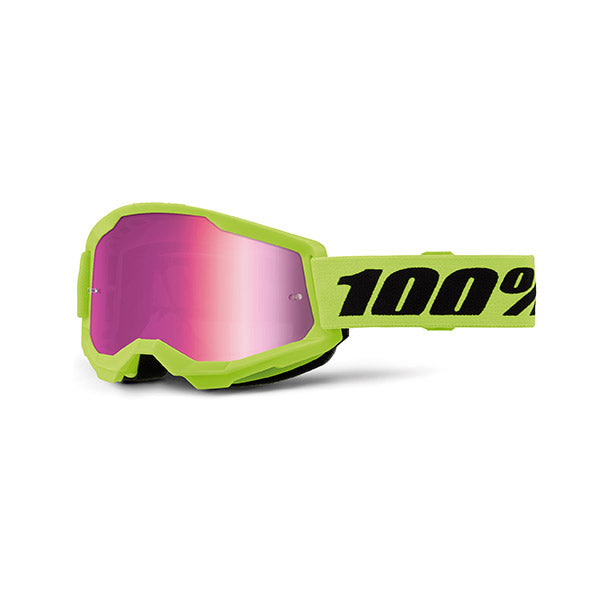 Maschera Motocross/Enduro 100% Strata2 Lente Specchiata