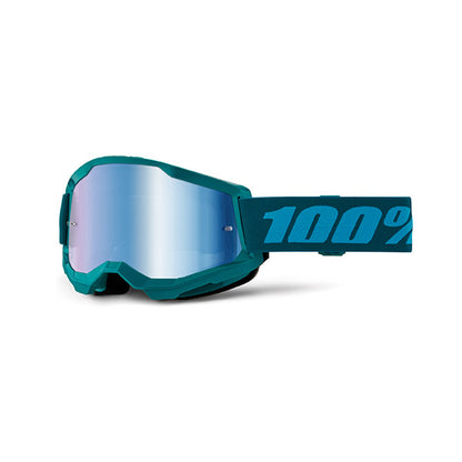 Maschera Motocross/Enduro 100% Strata2 Lente Specchiata