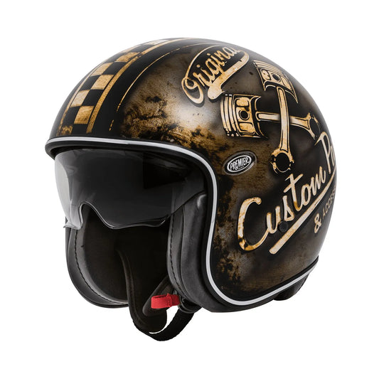 Casco Jet Costum Vintage Premier OP 9