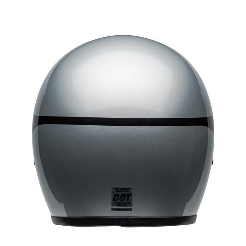 Casco Moto Bell Costum500 2024 Chassis Argento/Nero