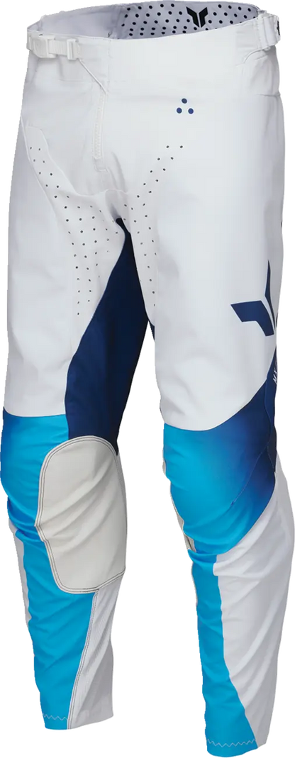 Pantaloni Motocross Thor Launch Storm Bianco/Blu  Bambino