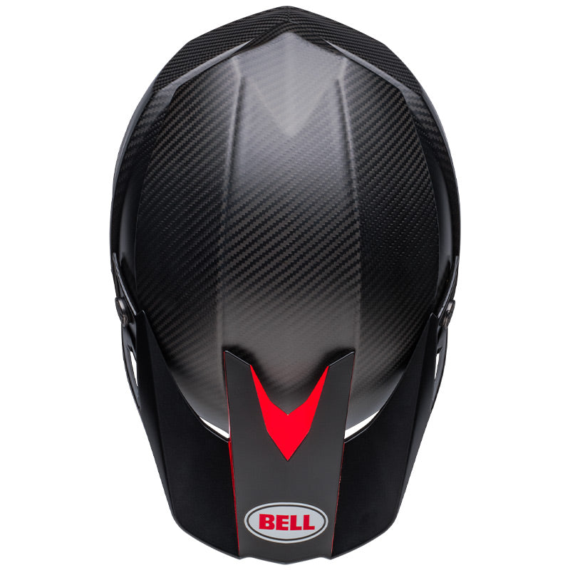 Casco Motocross/Enduro  Bell Moto 10 Spherical Nero/Rosso