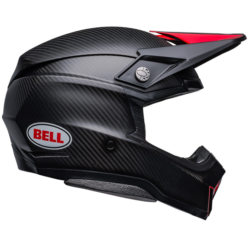 Casco Motocross/Enduro  Bell Moto 10 Spherical Nero/Rosso