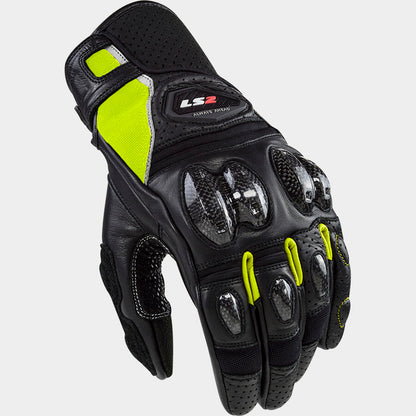 Guanti Moto LS2 Spark II Leather in Pelle Certificati CE