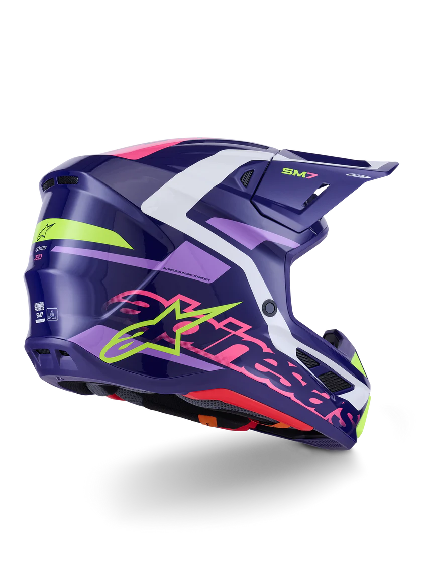 Casco Off Road  Alpinestars S-M7 Deed