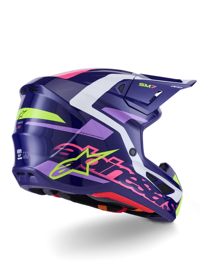 Casco Off Road  Alpinestars S-M7 Deed