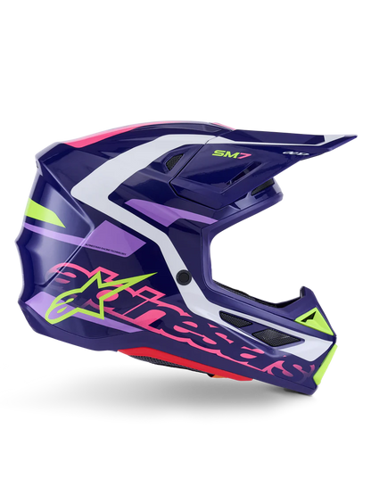 Casco Off Road  Alpinestars S-M7 Deed