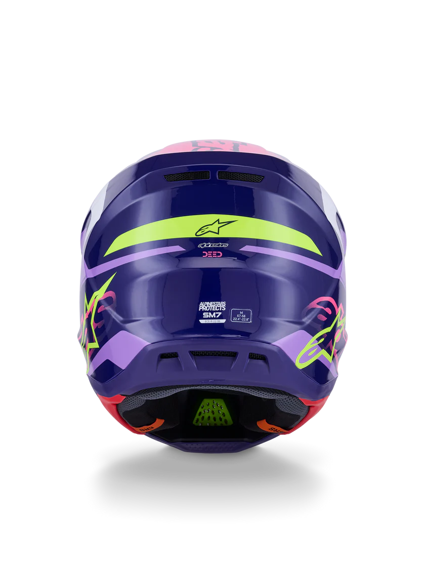 Casco Off Road  Alpinestars S-M7 Deed