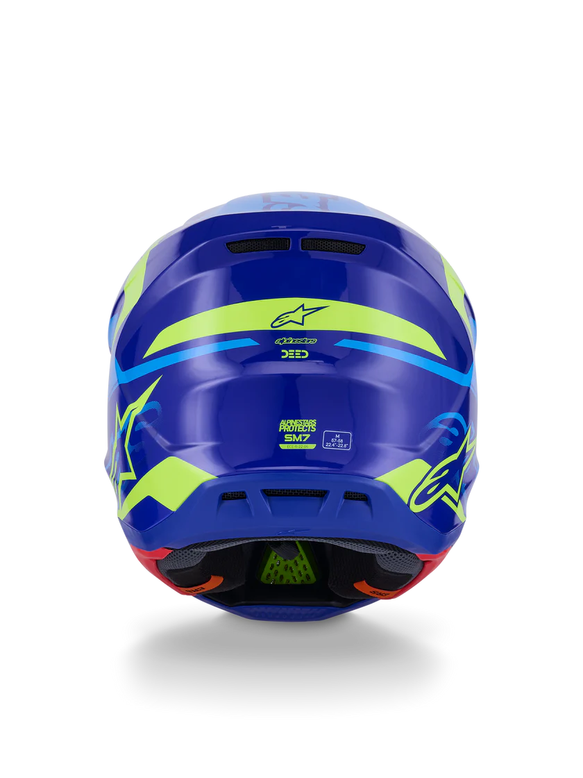 Casco Off Road  Alpinestars S-M7 Deed
