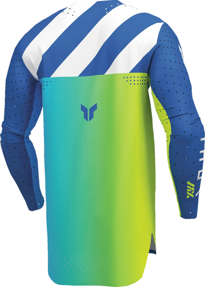 Completo Motocross Thor Sportmode Synth Blu Bambino