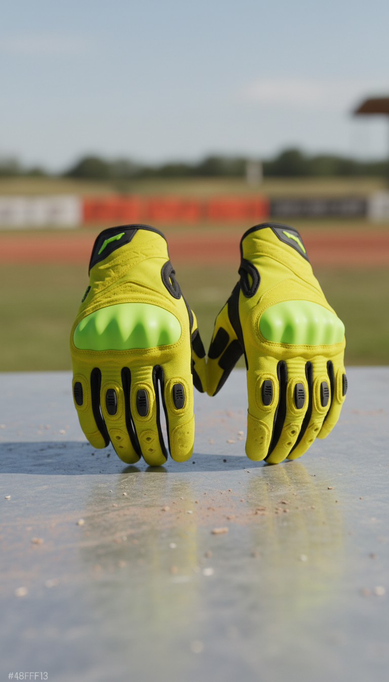 Guanti motocross Victory Yellow