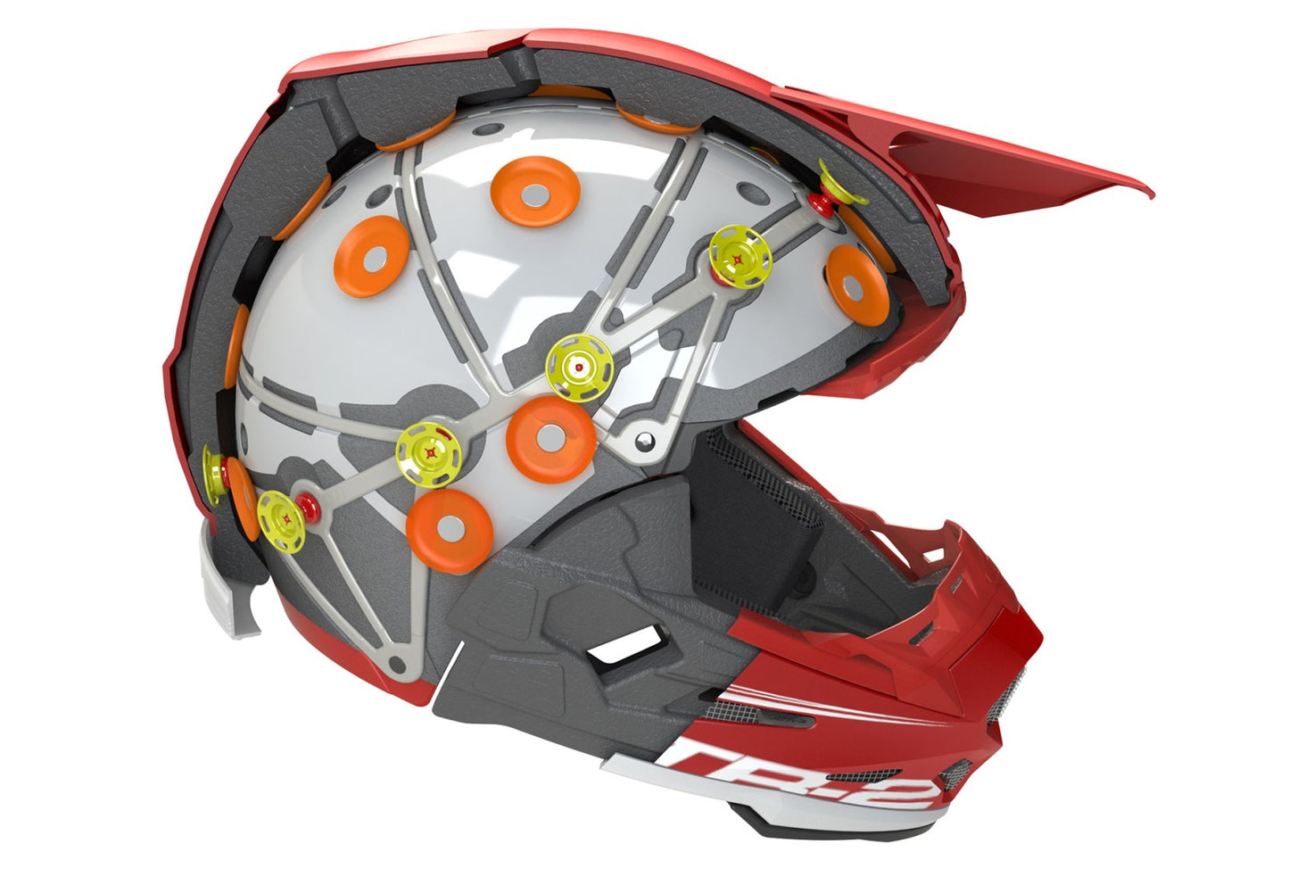Casco Offroad 6D Helmets Range Red Gloss