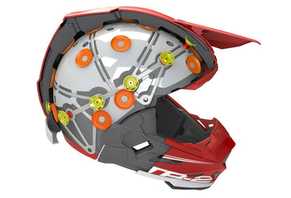 Casco Offroad 6D Helmets Range Red Gloss