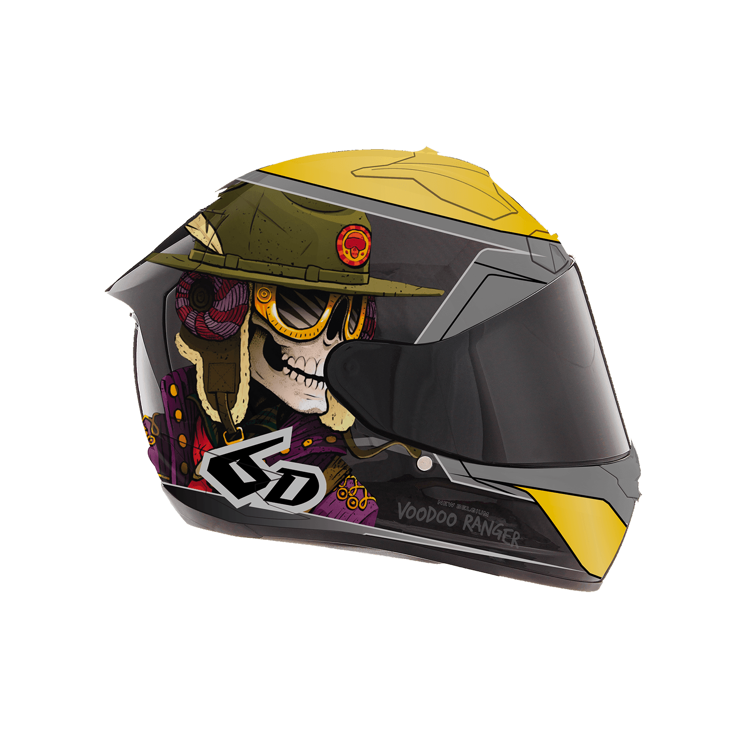 Casco Moto Integrale 6D ATS-1R Voodoo Ranger Gloss (FIM) - Levelbraap - Levelbraap -  -  - #tag1# - #tag2# - #tag3# - #tag4#