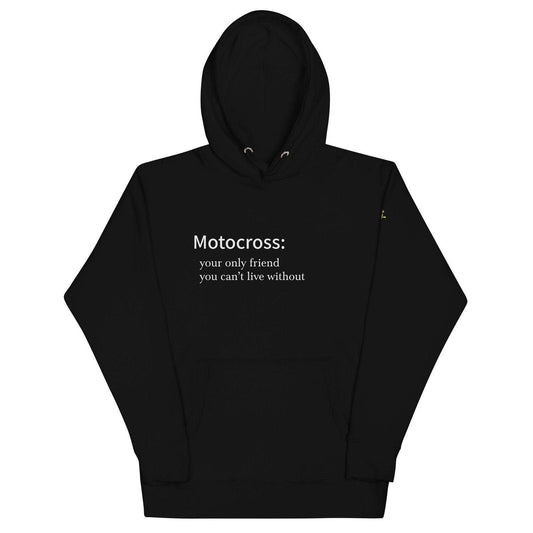 Felpa unisex nera Motocross - Levelbraap - Levelbraap -  -  - #tag1# - #tag2# - #tag3# - #tag4#