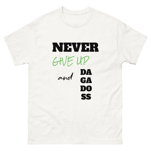 Maglia Levelbraap Never Give Up Bianca - Levelbraap - Levelbraap -  -  - #tag1# - #tag2# - #tag3# - #tag4#
