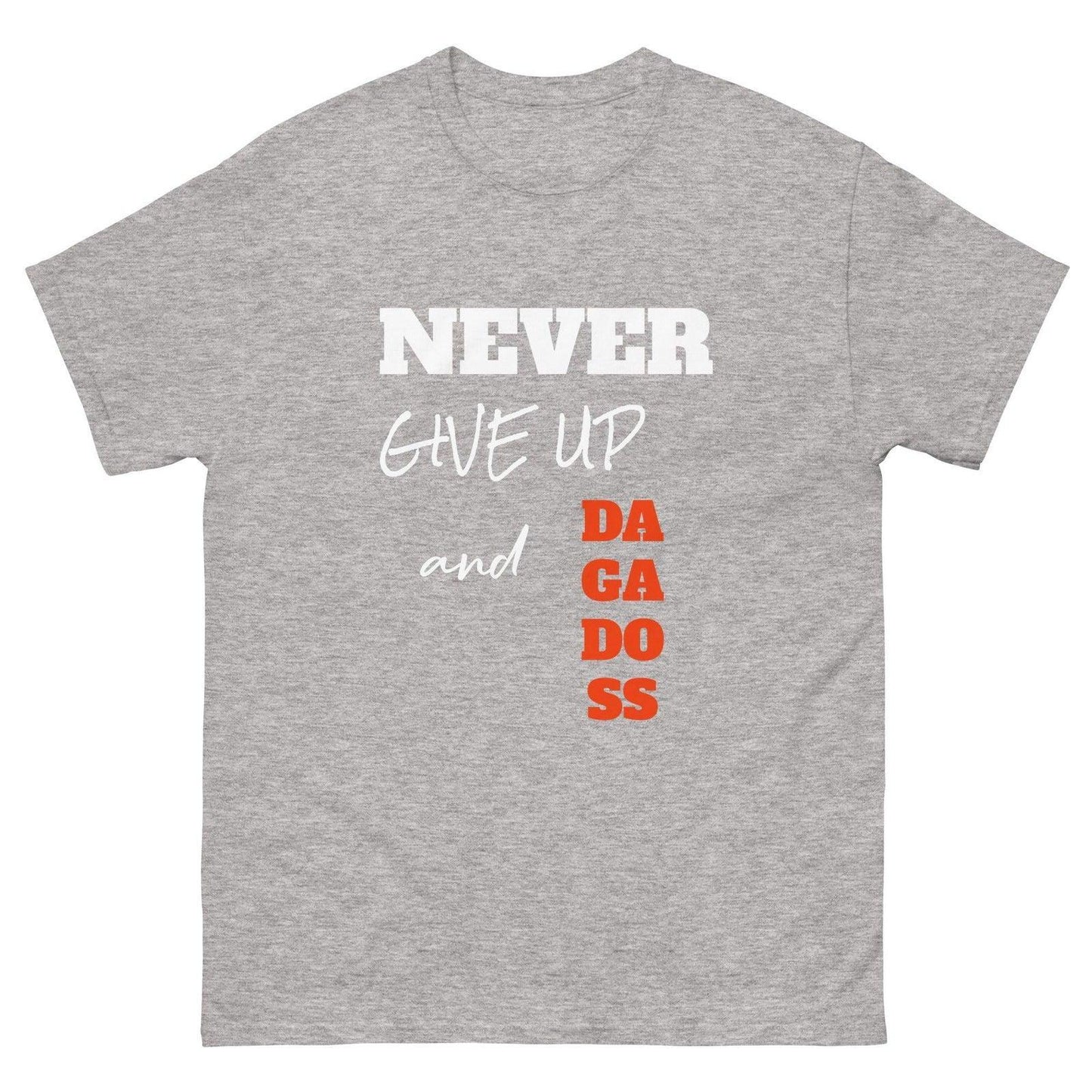 Maglia Levelbraap Never Give Up Rossa - Levelbraap - Levelbraap -  -  - #tag1# - #tag2# - #tag3# - #tag4#
