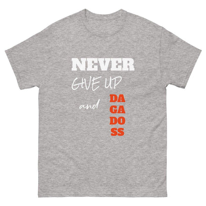 Maglia Levelbraap Never Give Up Rossa - Levelbraap - Levelbraap -  -  - #tag1# - #tag2# - #tag3# - #tag4#
