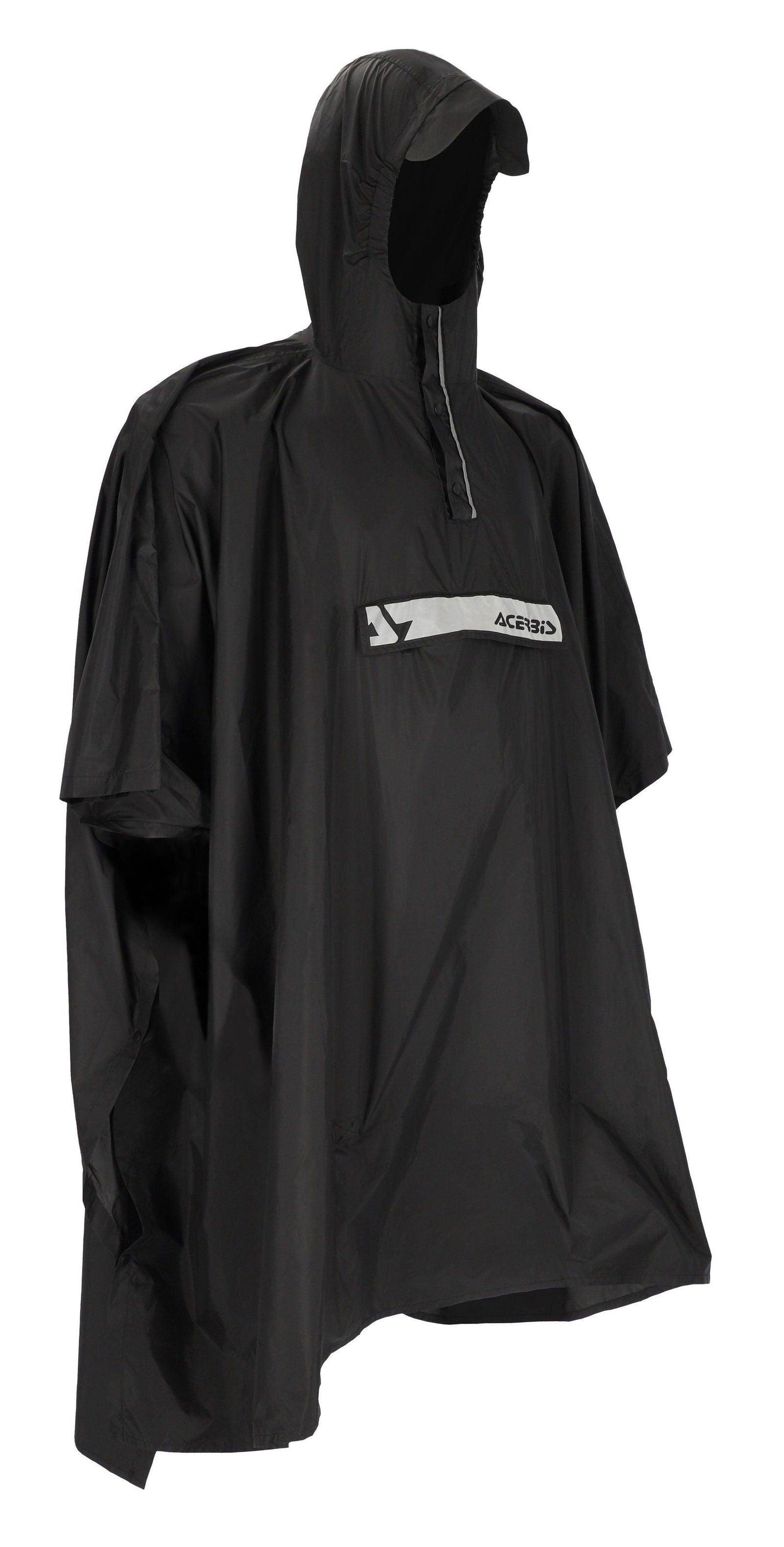 Poncho/ Mantella  Antipioggia Acerbis Nero - Levelbraap - Levelbraap -  -  - #tag1# - #tag2# - #tag3# - #tag4#