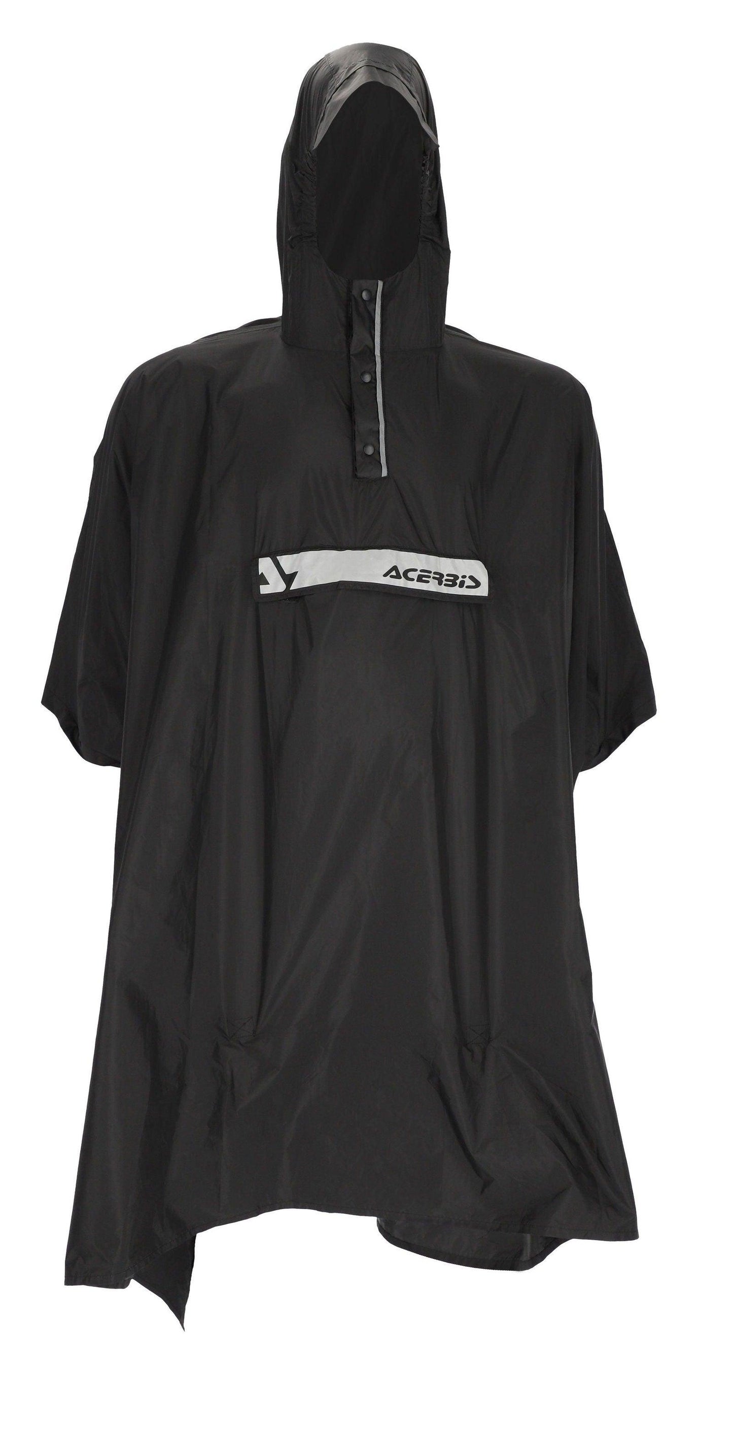 Poncho/ Mantella  Antipioggia Acerbis Nero - Levelbraap - Levelbraap -  -  - #tag1# - #tag2# - #tag3# - #tag4#